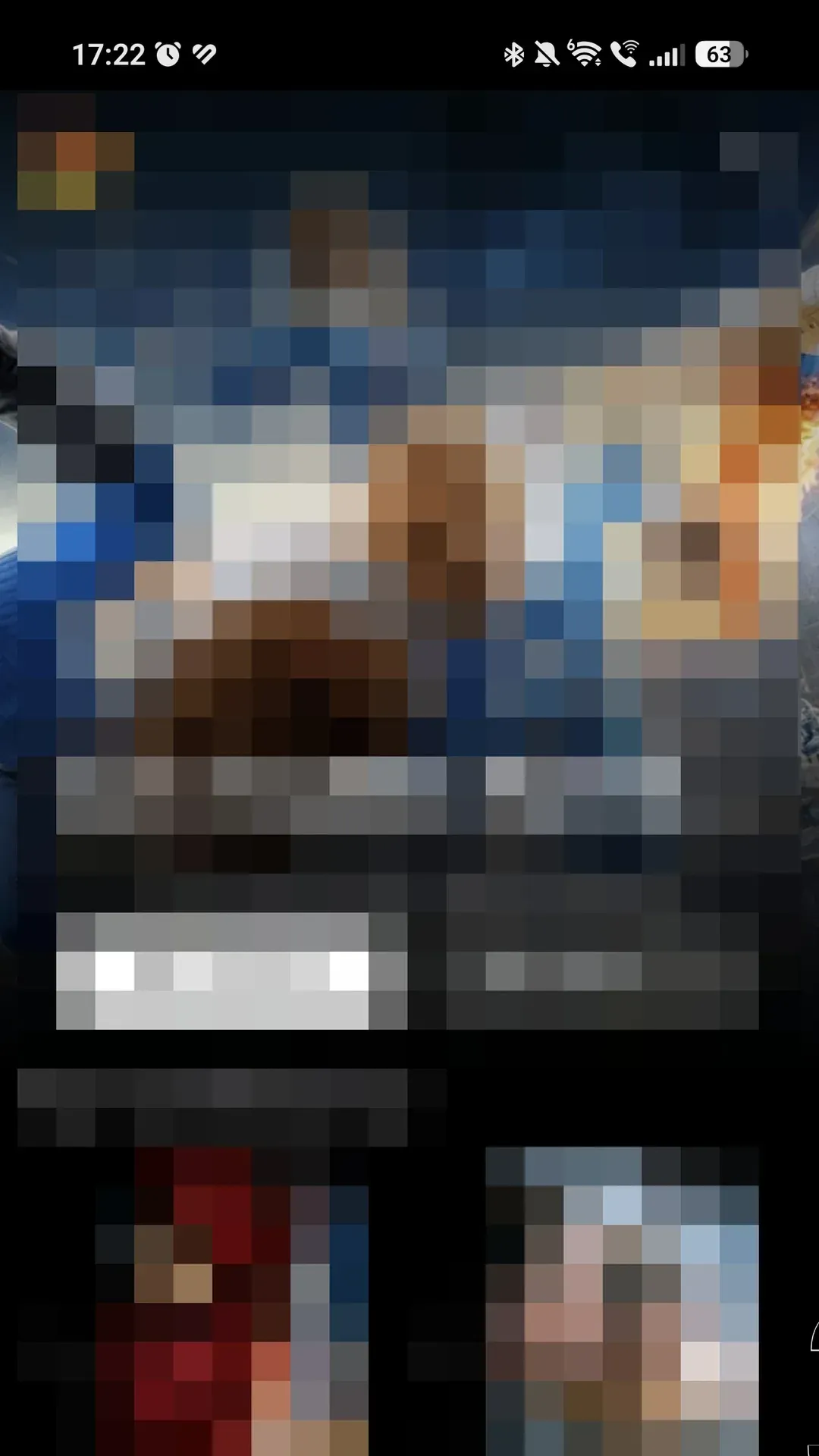 Catálogo de DixMax con series y películas disponibles en la pantalla de inicio de la aplicación
